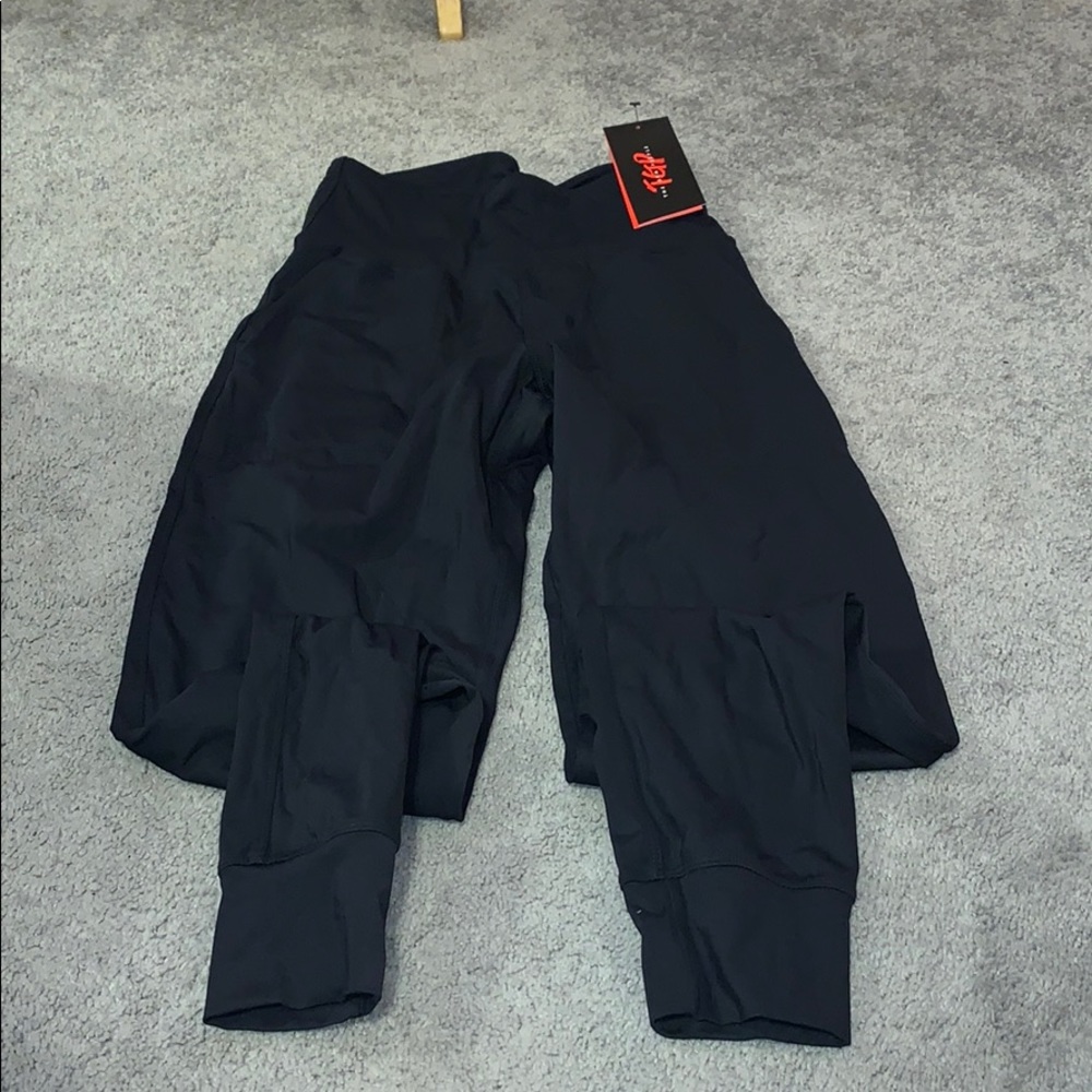 Black Athletic Joggers